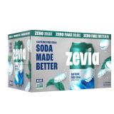 6 Pack - Zevia Zero Calorie Soda, Cola, 12 fl oz