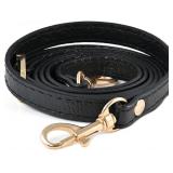 PU Leather Handbag Strap - Adjustable (Black)