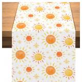 Vohado Summer Here Comes The Sun Table Runner