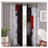 Atomack Blackout Curtains 84in 2 Panels