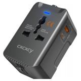20W PD Universal Travel Adapter, 3-in-1 EU plug