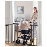 Cumbor 29.7-46' Baby Gate Auto Close Brown