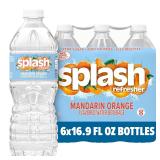 SPLASH Refresher Mandarin Orange Water Bottles