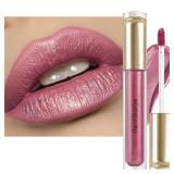 Orchid Purple Metallic Lipstick 12HR Long Wear