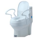 Raised Toilet Seat Riser, 5.5', White