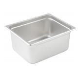 Winco Anti-Jamming Steam Pan, 6' Stainless