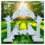 Nativity Set Outdoor 40in Weatherproof