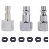 OURANTOOLS 3PCS Brake Bleeder Adapter Kit