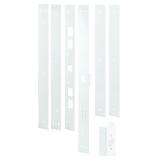 Prime-Line U11026 Jamb Repair Kit, White