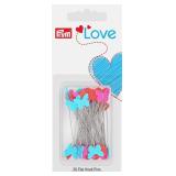 Prym Love 2-1/8' Flat Head Pins, Multicolor