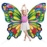 Caterpillar Theme Butterfly Wings Backdrop