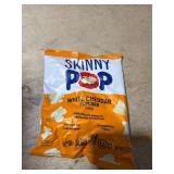 Skinny white cheddar popcorn 9 pack