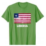Large Liberian Flag Shirt T-Shirt