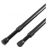 KXLife 2 Pcs Spring Tension Curtain Rods 28-40'