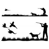 Pheasant Hunting Edible Cake Topper
