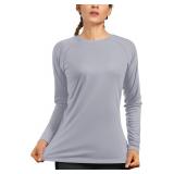 LARGE Women's Rash Guard Shirt
