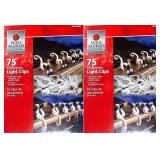 4pk 75ct Home Accents Holiday Light Clips