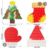 48pc Christmas Pop It Fidget Toys - Assorted
