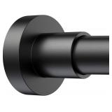 BRIOFOX Shower Curtain Rod, 18-78' Matte Black