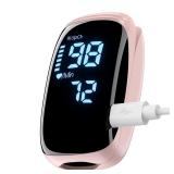Rechargeable Pulse Oximeter for SpO2 (Pink)