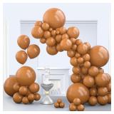 Light Brown Balloons 150 pcs Pack 18/12/10/5