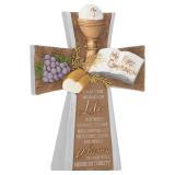 Dicksons First Communion Cross Figurine 4x5.5