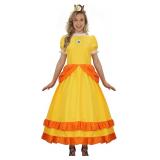(Ages9-10) Princess Peach Daisy Costume with Crown