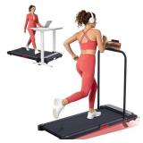 $120 MCRG Walking Pad with Incline, Home Treadmill