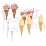 15 Holes Cupcake Stand Ice Cream Cone Holder