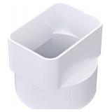 NDS 9P06 PVC Downspout Adapter, 3x4 to 4'