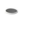 Copco Black/White Non Stick Turntable 1 pk