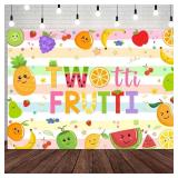 AIBIIN 7x5ft Twotti Frutti Backdrop