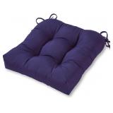 20x20 Tufted Outdoor Cushion   Navy