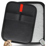 Pet Hair Removal Gloves, Reusable Black