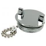 Seachoice Gas Fill Cap, Chrome-Plated Zamak
