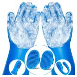 Dog Grooming Kit: Brushes, Toothbrushes, Navy