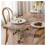 Keketoarrange Dusty Pink Table Runner 120'