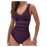 CUPSHE MED One Piece Swimsuit with Removable Cups
