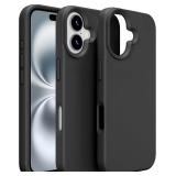 PinLiSheng iPhone 16 Case - Silicone, Black