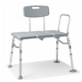 Medline Durable Non-Slip Bath Transfer Bench