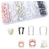OTUAYAUTO Fuel Line Clips 70Pcs Kit, 3/8 & 5/16