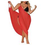 SzSm Beach Cover Up Dress - Backless
