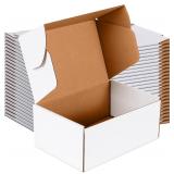 9x6x4 in White Corrugated Boxes (25)