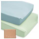 PurComfy Changing Pad Covers, 2-Pack