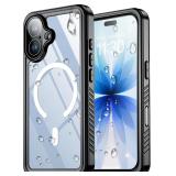 SPIDERCASE iPhone 17 Case, MagSafe, IP68 Black