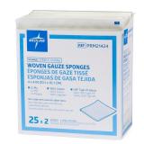 Woven Sterile 12-Ply Gauze Sponges, 4'x4' (2)