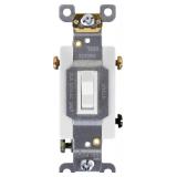 GE 42161 3-Way Toggle Switch, White