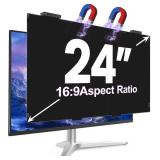 Magnetic 24' Privacy Screen for Monitor