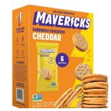 4pk 6ct Mavericks Cheddar Sandwich Crackers.