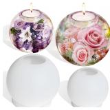 Actvty Tealight Candle Holder Molds, 2 Pcs
